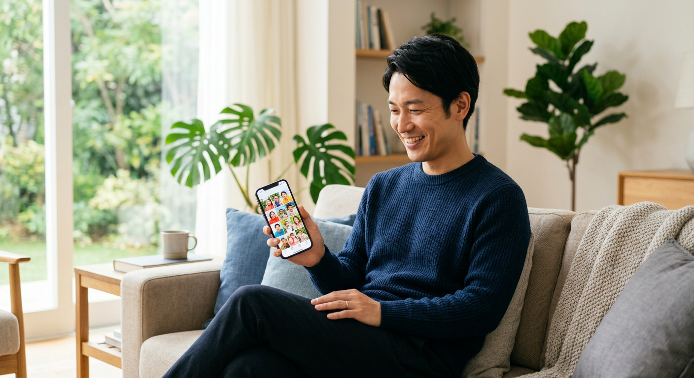 写真の受け取りとアプリ設定の手順｜プロマチ